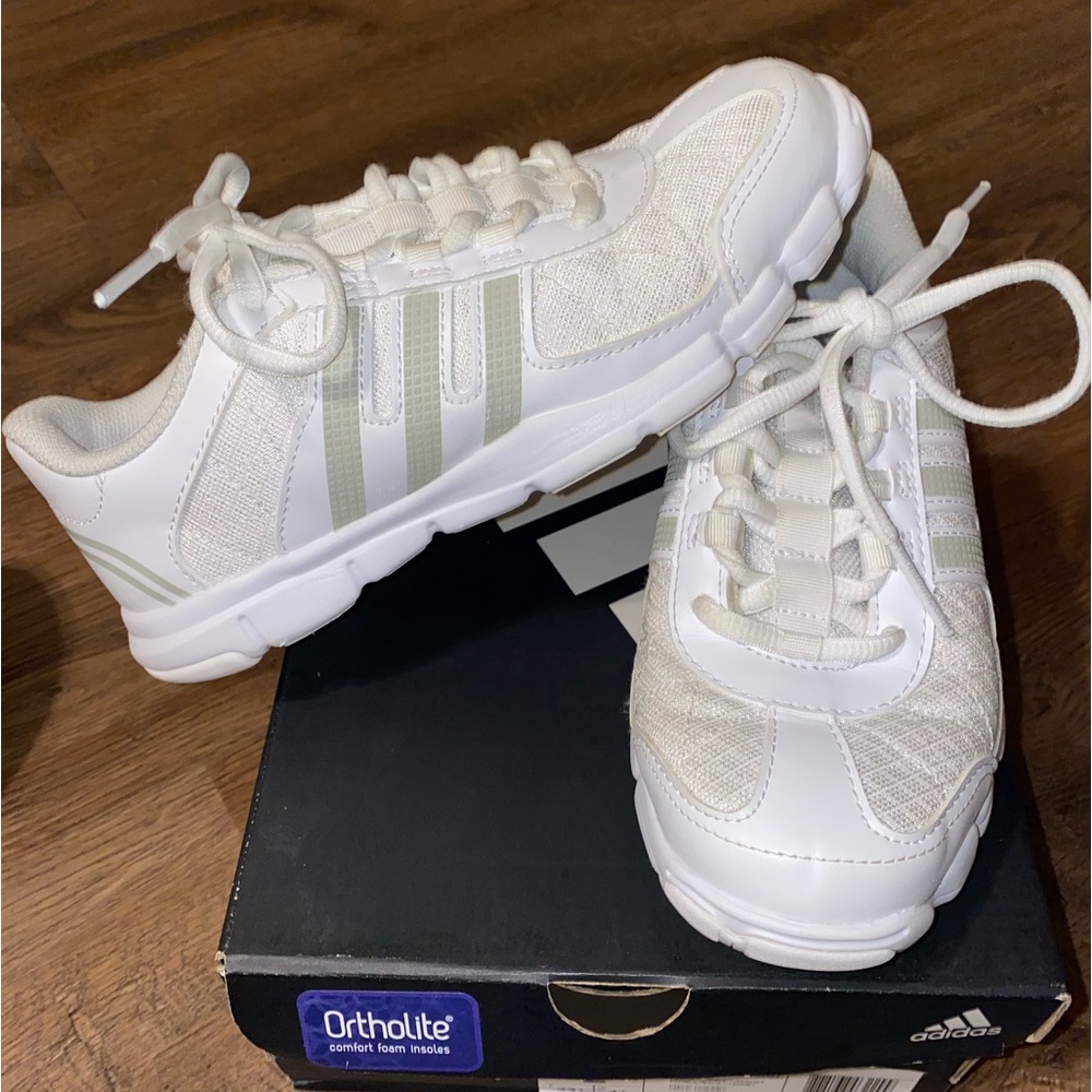 ADIDAS TRIPLE CHEER C SNEAKERS WHITE GIRLS 2 WITH BOX